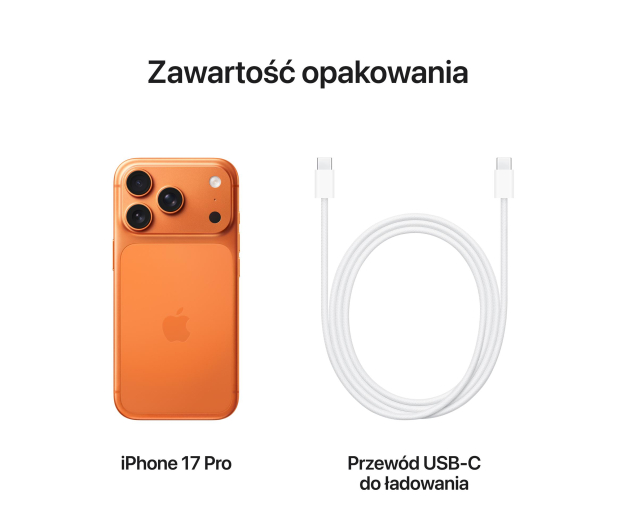 APPLE iPhone 17 Pro 1TB Kosmiczny Pomarańcz - 1362363 - zdjęcie 8